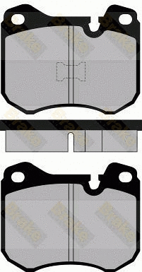 Kit de plaquettes de frein, frein à disque Brake ENGINEERING PA397