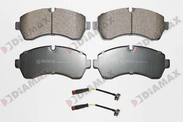 Kit de plaquettes de frein, frein à disque DIAMAX N09199A