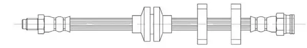 Flexible de frein Technika 29675A
