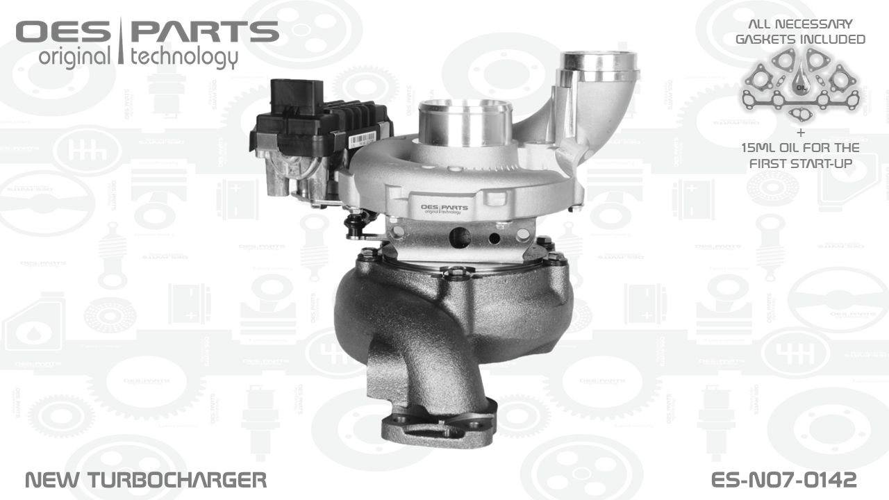 Turbocompresseur, suralimentation OES PARTS ES-N07-0142
