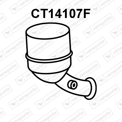 Filtre à particules / à suie, échappement VENEPORTE CT14107F