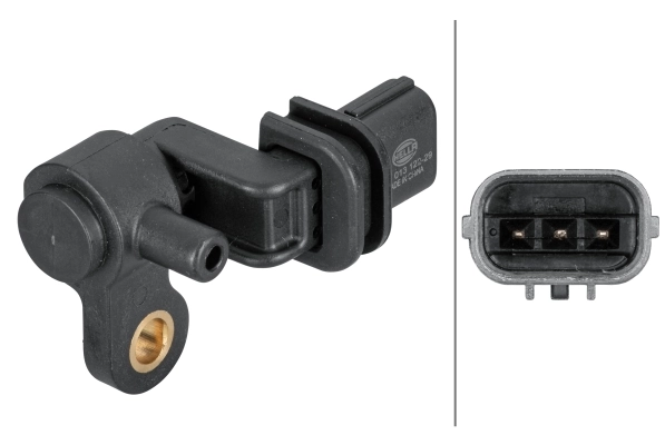Capteur d'angle, vilebrequin HELLA 6PU 013 122-291