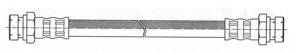 Flexible de frein CEF 510791