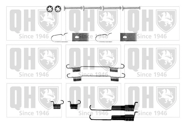 Kit d'accessoires, mâchoire de frein QUINTON HAZELL BFK442