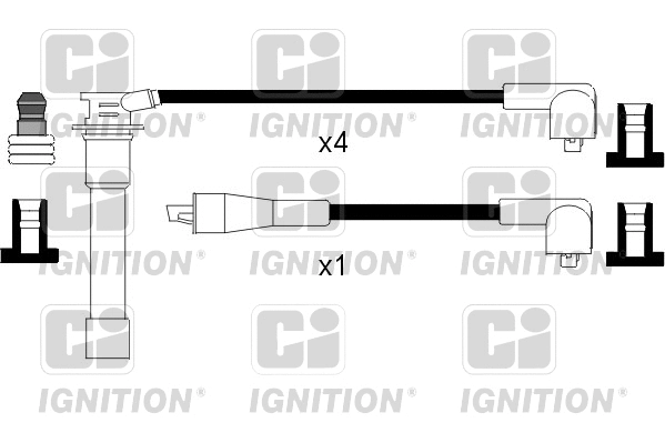 Kit de câbles d'allumage QUINTON HAZELL XC821