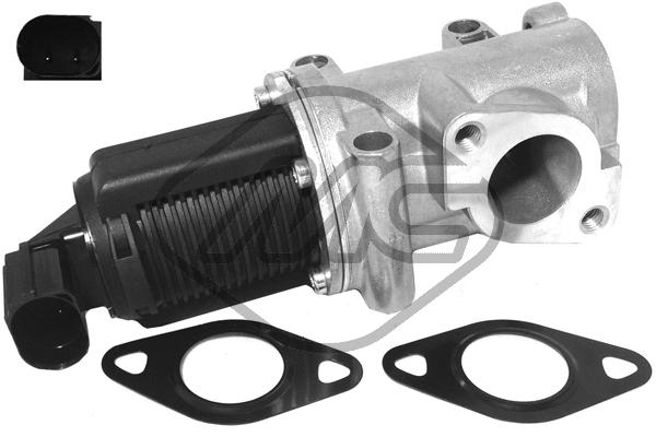 Vanne EGR, commande des gaz d'échappement Metalcaucho 93016