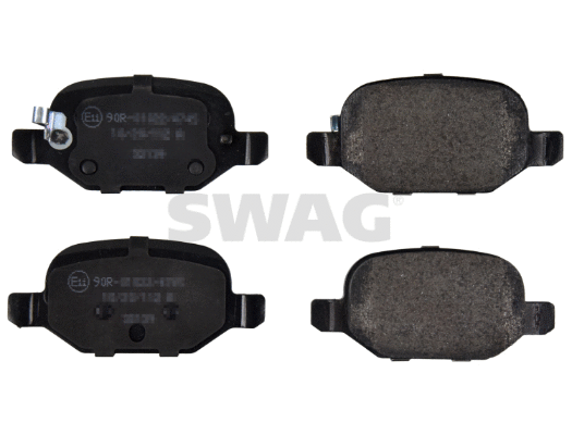 Kit de plaquettes de frein, frein à disque SWAG 33 10 1938