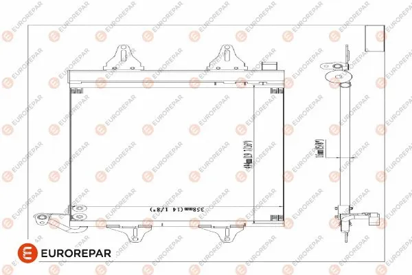 Condenseur, climatisation EUROREPAR 1609634780
