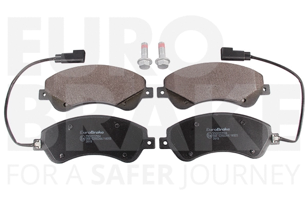 Kit de plaquettes de frein, frein à disque EUROBRAKE 5502222564