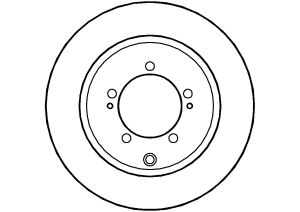 Disque de frein ABTEX BD1234V