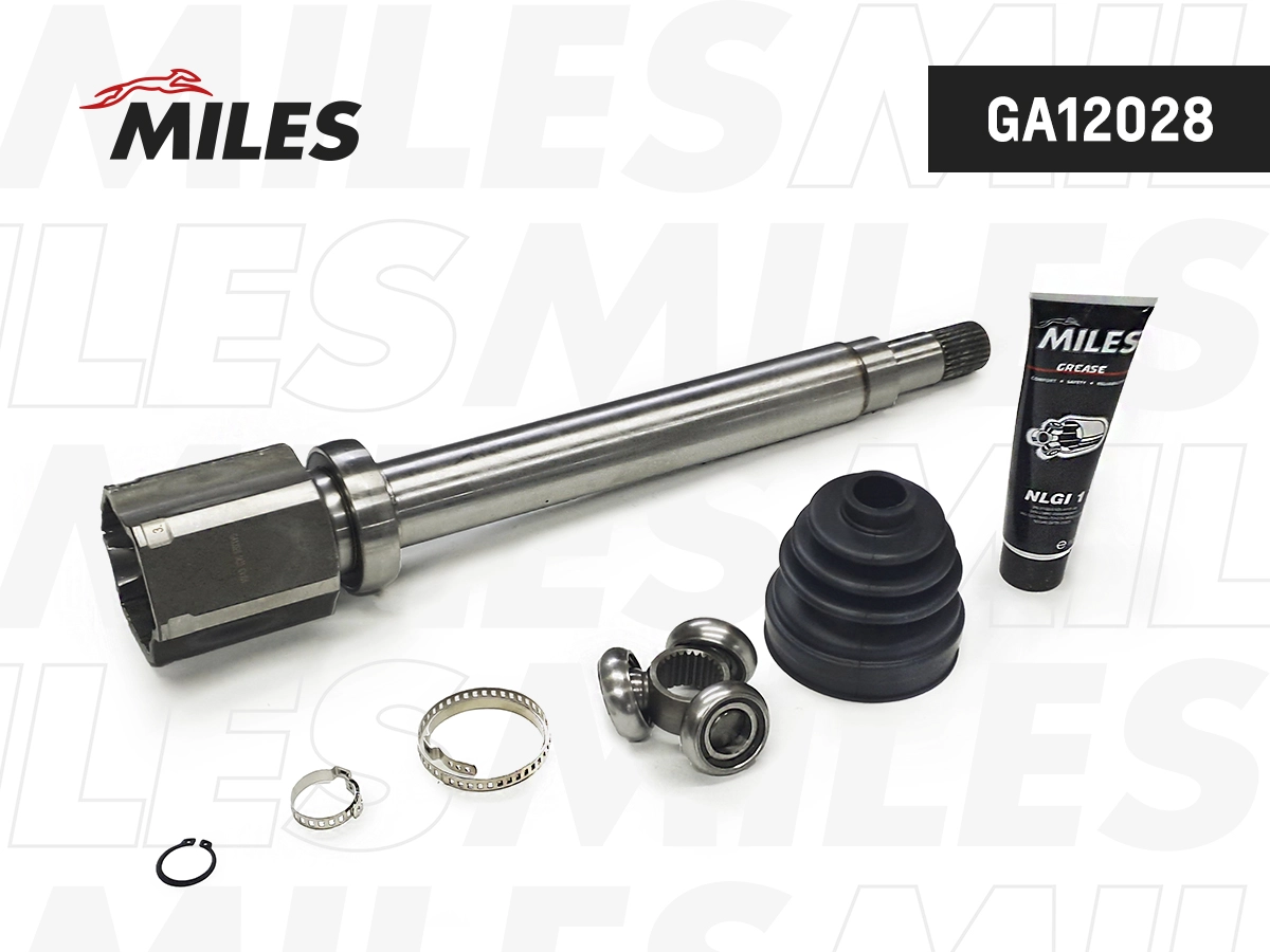 Jeu de joints, arbre de transmission MILES GA12028