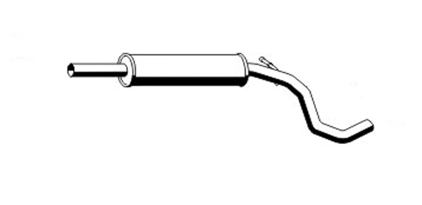 Silencieux central VEGAZ GmbH VS-351ERNS