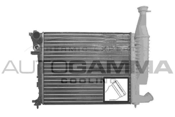 Radiateur, refroidissement du moteur AUTOGAMMA 101346