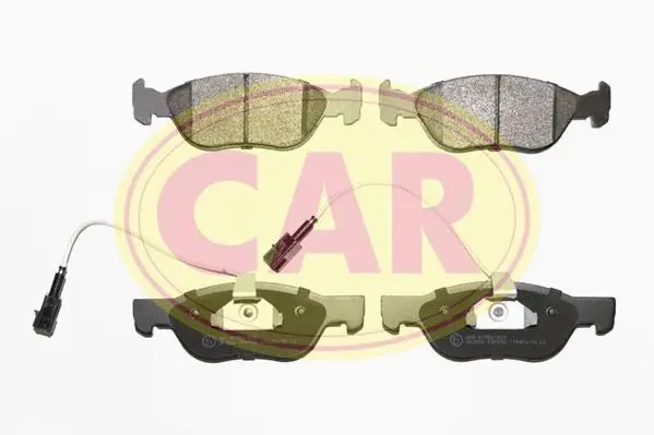 Kit de plaquettes de frein, frein à disque CAR PNT694