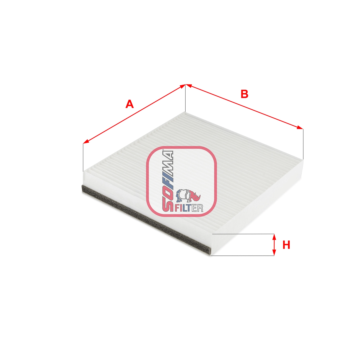 Filtre, air de l'habitacle SOFIMA S 3260 C