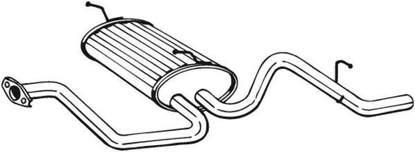 Silencieux arrière BOSAL 281-385