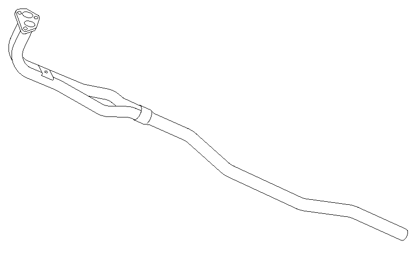 Tuyau d'échappement Vellerand 11016