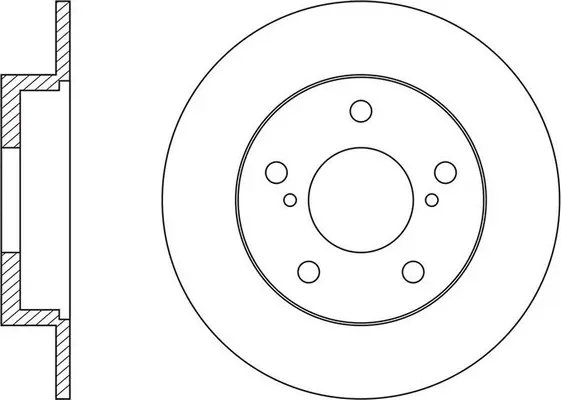 Disque de frein FIT FR0689