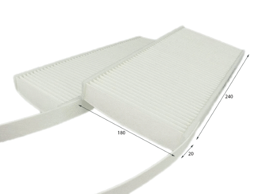Filtre, air de l'habitacle MTR 12138471