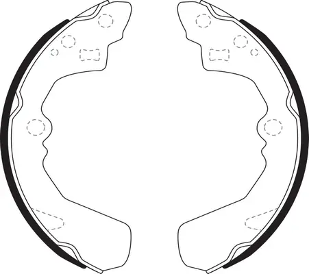 Jeu de mâchoires de frein SB BS29032