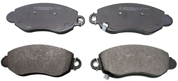 Kit de plaquettes de frein, frein à disque DENCKERMANN B110203