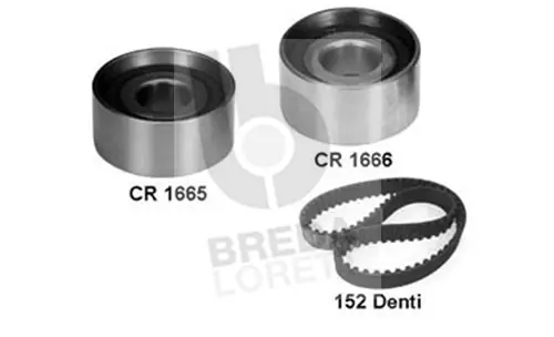 Kit de courroie crantée BREDA LORETT KCD0086