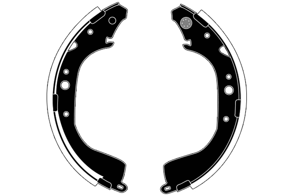 Jeu de mâchoires de frein RAICAM RA26710