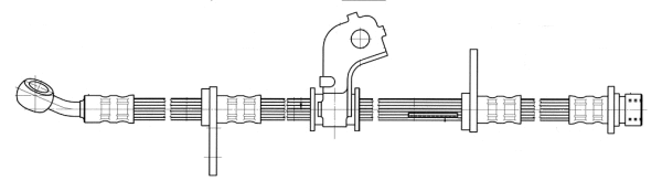 Flexible de frein CEF 511458