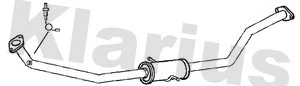 Silencieux central KLARIUS 270903
