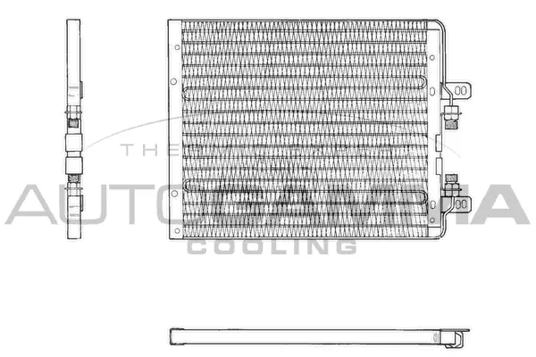 Condenseur, climatisation AUTOGAMMA 101827