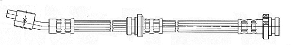 Flexible de frein CEF 512102
