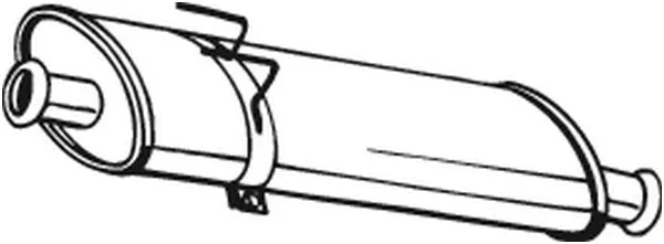 Silencieux central BOSAL 200-825
