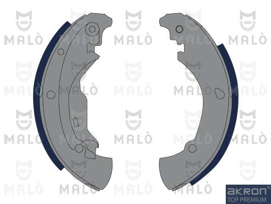 Jeu de mâchoires de frein AKRON-MALÒ 1390069