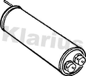 Silencieux central KLARIUS 210026