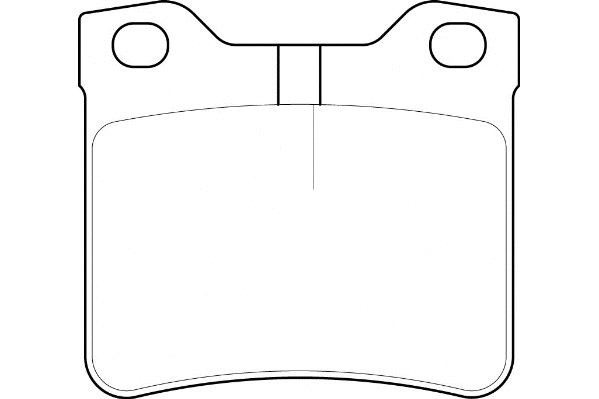 Kit de plaquettes de frein, frein à disque Omnicraft 2135660