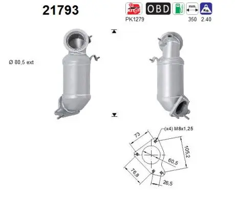 Catalyseur AS 21793