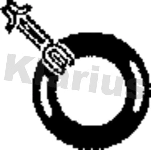 Suspension, échappement KLARIUS 420141