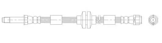 Flexible de frein Technika 49259
