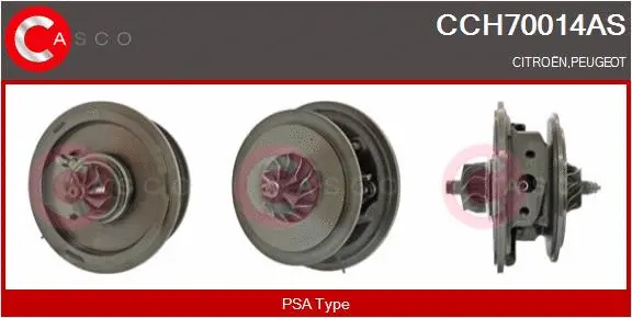 Groupe carter, turbocompresseur CASCO CCH70014AS