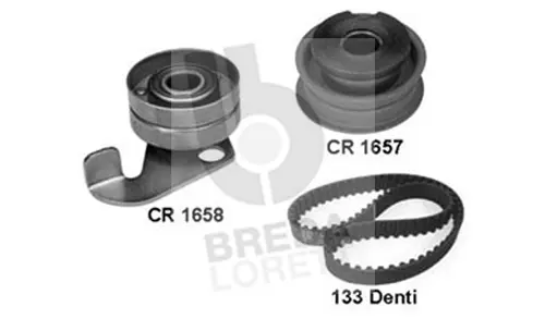 Kit de courroie crantée BREDA LORETT KCD0088