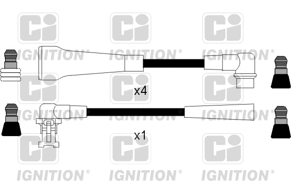 Kit de câbles d'allumage QUINTON HAZELL XC482