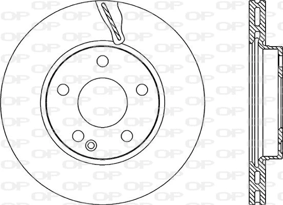 Disque de frein OPEN PARTS BDR2200.20