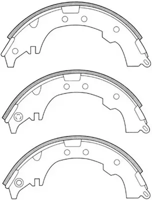 Jeu de mâchoires de frein SB BS21339