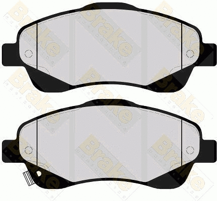 Kit de plaquettes de frein, frein à disque Brake ENGINEERING PA1613