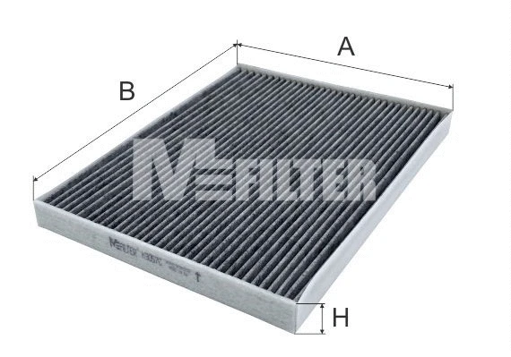 Filtre, air de l'habitacle MFILTER K 9057C