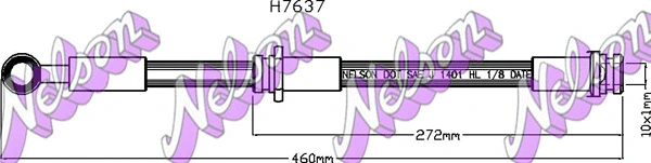 Flexible de frein KAWE H7637