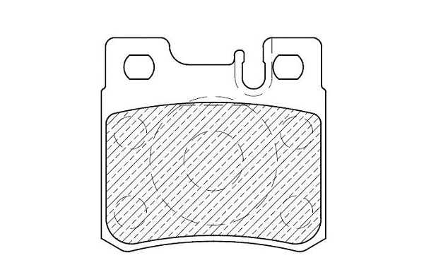 Kit de plaquettes de frein, frein à disque KLAXCAR FRANCE 24846z