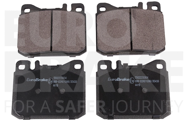 Kit de plaquettes de frein, frein à disque EUROBRAKE 5502223304