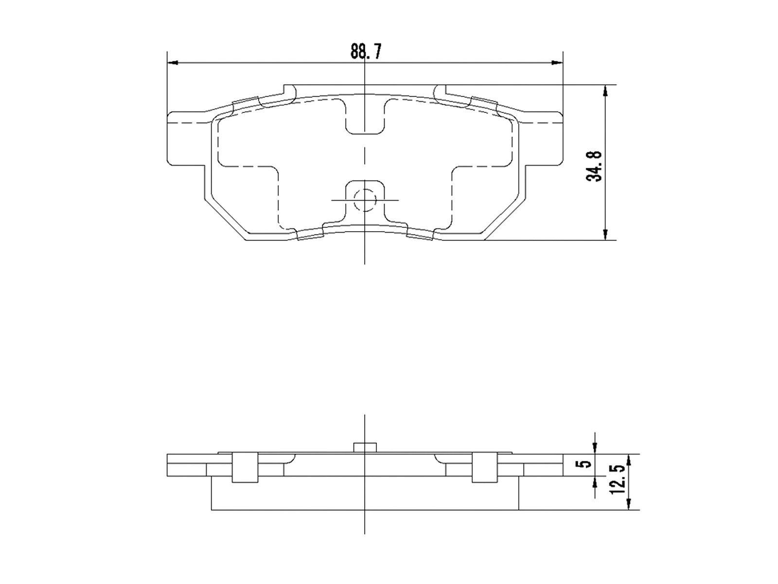 Kit de plaquettes de frein, frein à disque A.Z. Meisterteile AZMT-44-022-1354