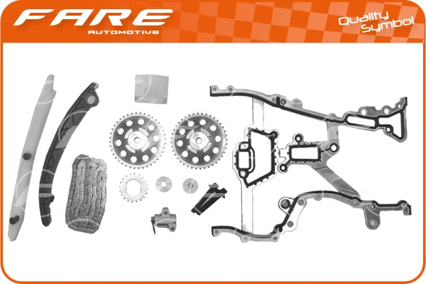 Kit de distribution par chaîne FARE SA 10785
